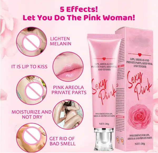 Aichun Beauty Sexy Pink lip Cream 30gm - Image 3