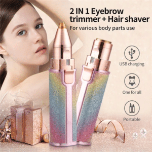 2 In 1 Rechargeable Electric Eyebrow Teimmer