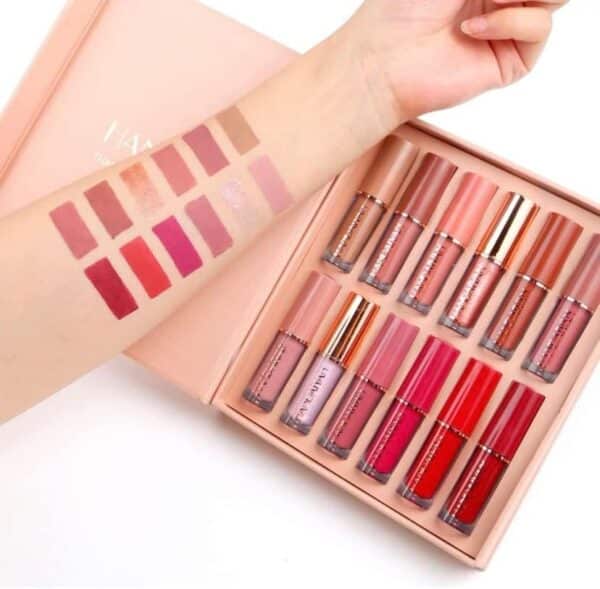 Handiya Liquid Matte Lipstick 12PC Set