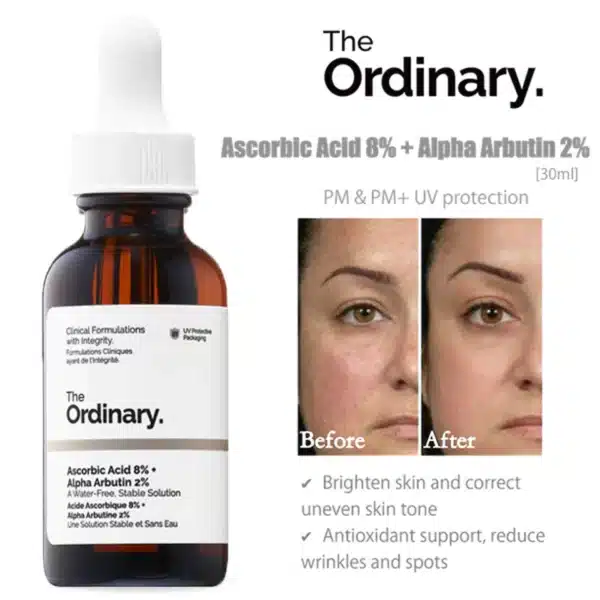 The Ordinary Ascorbic Acid 8% + Alpha Arbutin 2% Serum