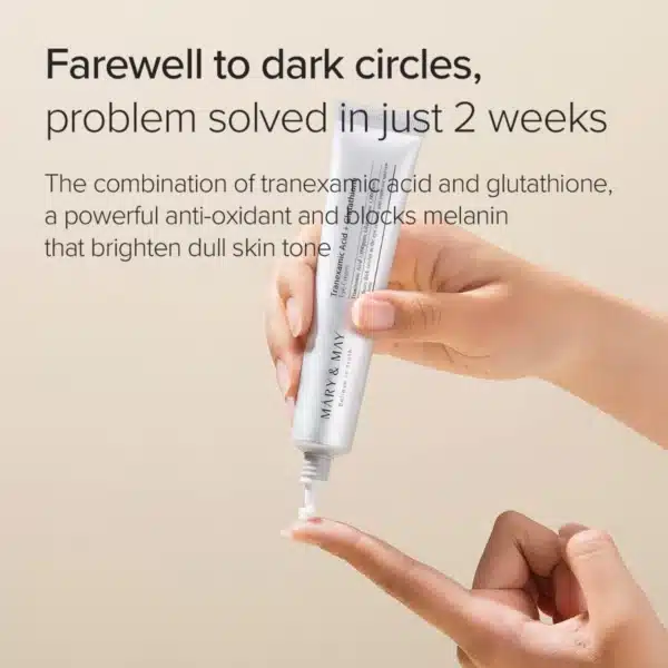 Mary & May Tranexamic Acid & Glutathione Eye Cream - Image 4