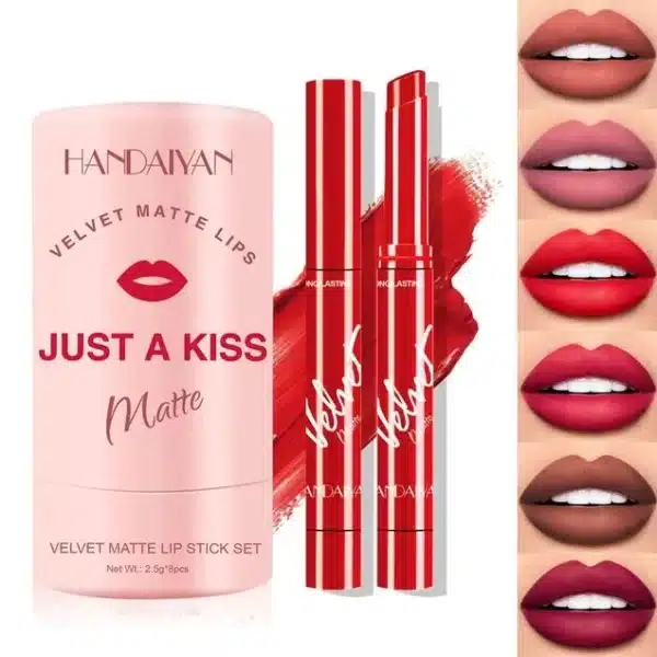 Handaiyan Just A Kiss Velvet Matte Lipstick Set