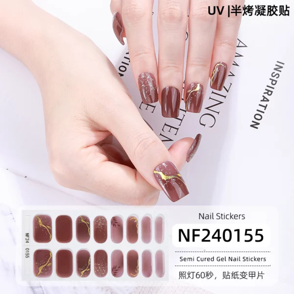 Gel Nail Sticker (শুধু Gel Nalis স্টিকার ) - Image 6