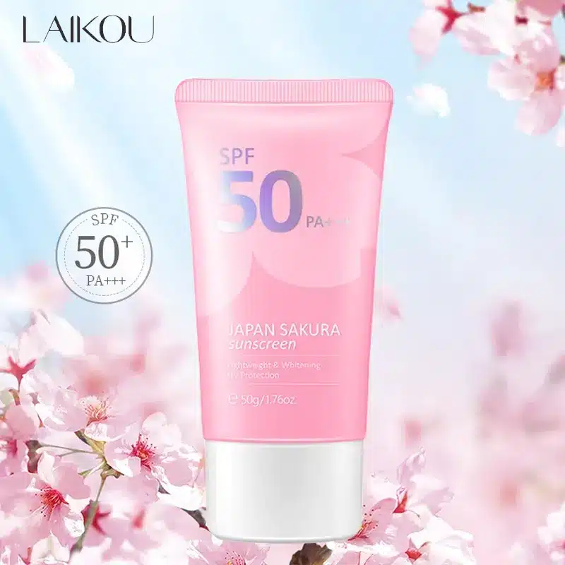 Laikou Japan Sakura Sunscreen 50ml - Image 2
