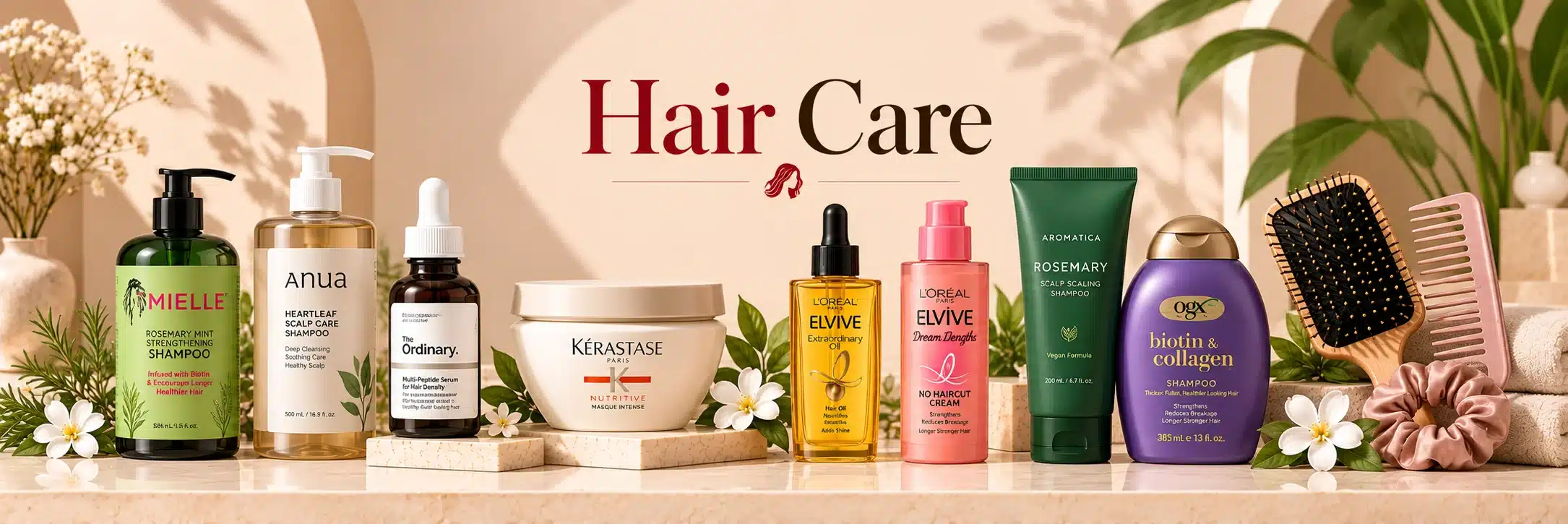 Hair Care category banner