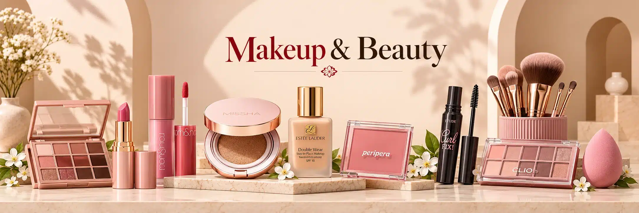 Makeup & Beauty category banner