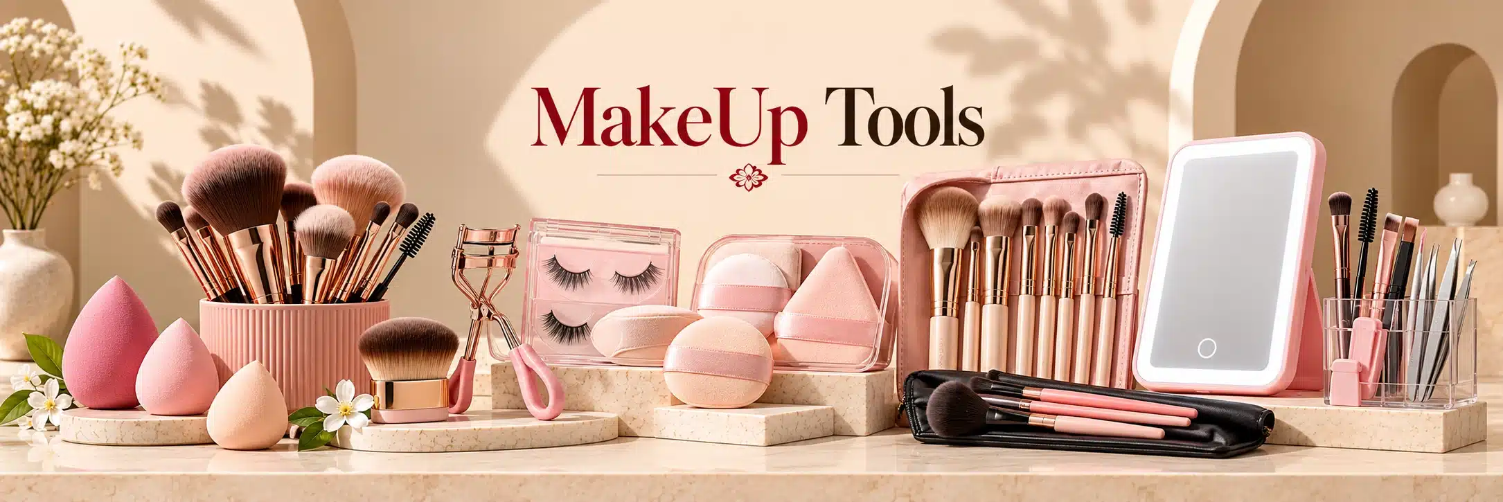 MakeUp Tools category banner